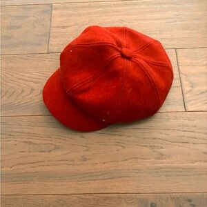 Wine Red Hippie Hobo Bohemian Newsboy Golf Visor Cap Hat